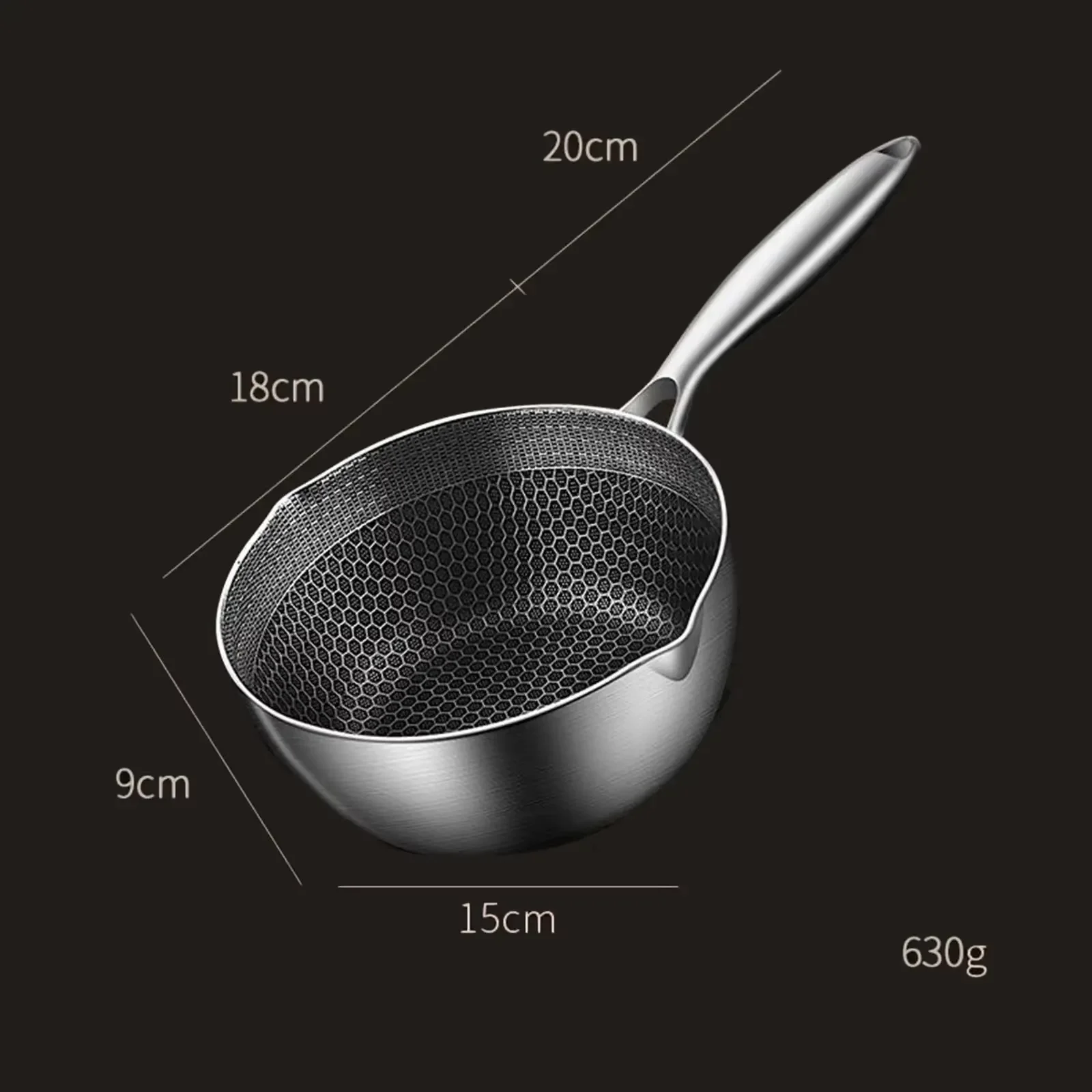 Deep Fryer Stainless - وعاء المقلاة العميقة تجهيزات المطابخ اليابانية