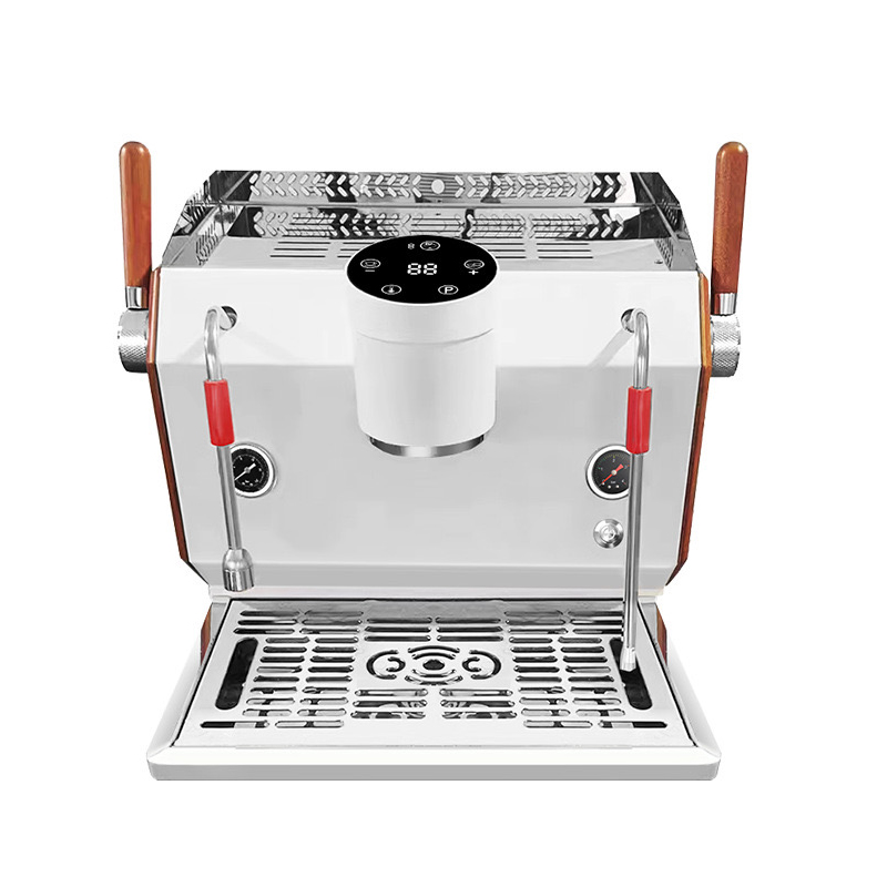 Espresso Machine Semi Auto - ماكينة صنع الكابتشينو الاحترافية الإلكترونية شبه
