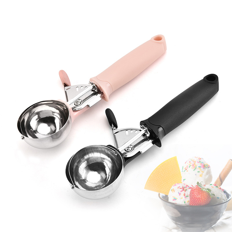Kitchen Appliances Best - الفولاذ المقاوم للصدأ الآيس كريم مغرفة