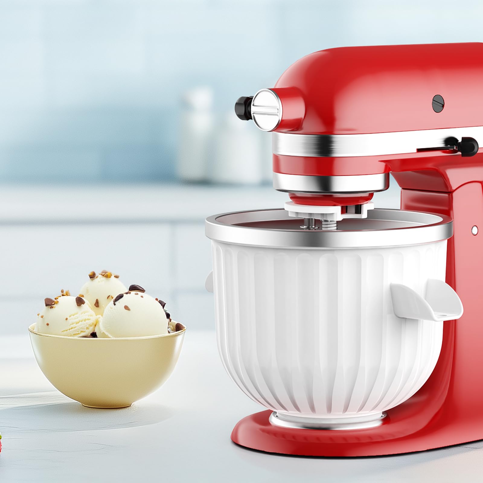 Kitchen Appliances Germany - ملحق صانع الآيس كريم بسعة 2
