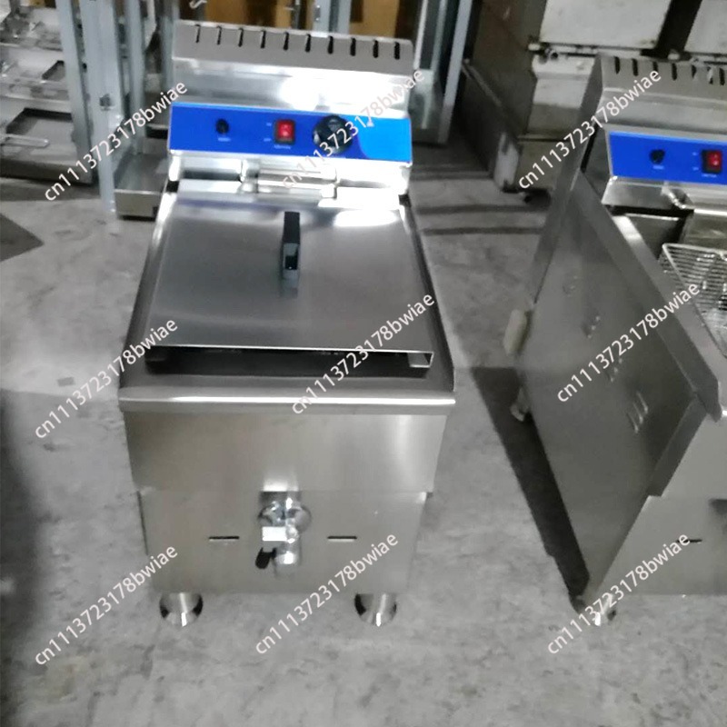 Deep Fryer Stainless - مقلاة غاز تجارية سعة 18 لتر