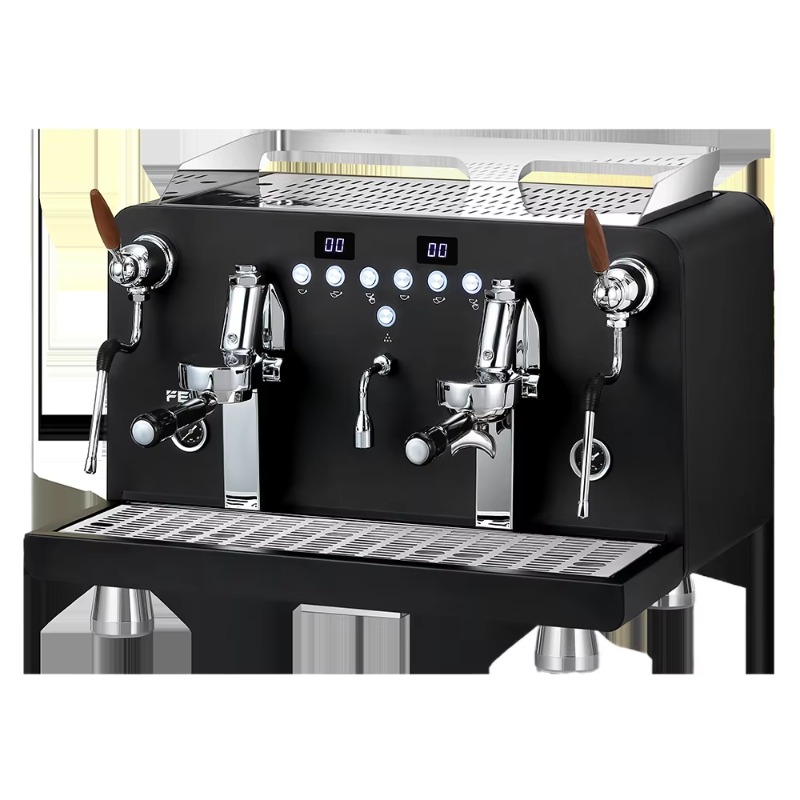 Espresso Machine Semi Auto - ماكينة إسبريسو تجارية شبه أوتوماتيكية بقوة