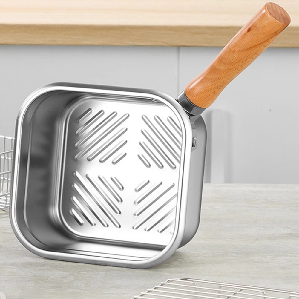 Deep Fryer Stainless - مقلاة من الفولاذ المقاوم للصدأ موفرة