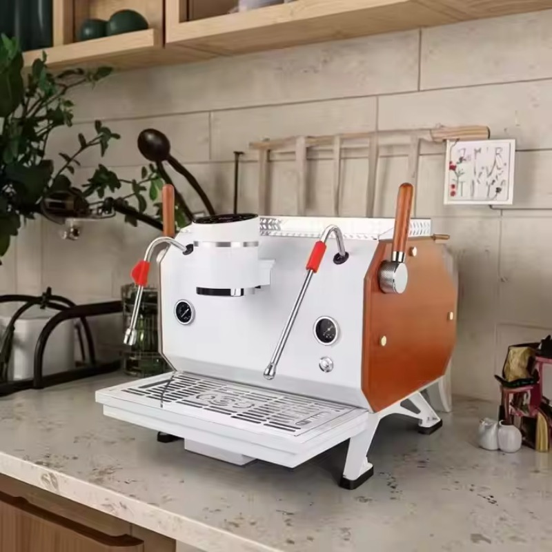 Espresso Machine Semi Auto - ماكينة إسبريسو نصف أوتوماتيكية بمجموعة واحدة،