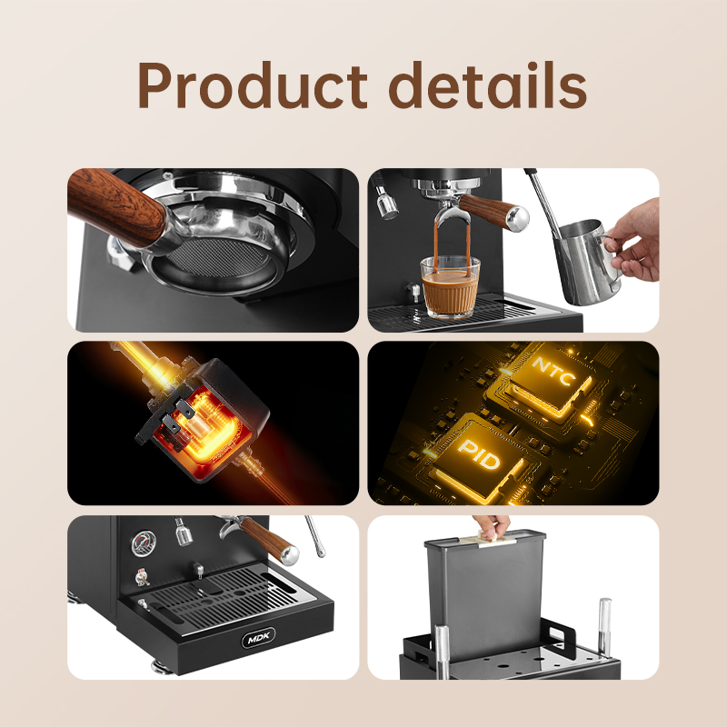 ماكينة صنع الاسبريسو التجارية  - مراجعة Espresso Machine Semi Auto وسعره