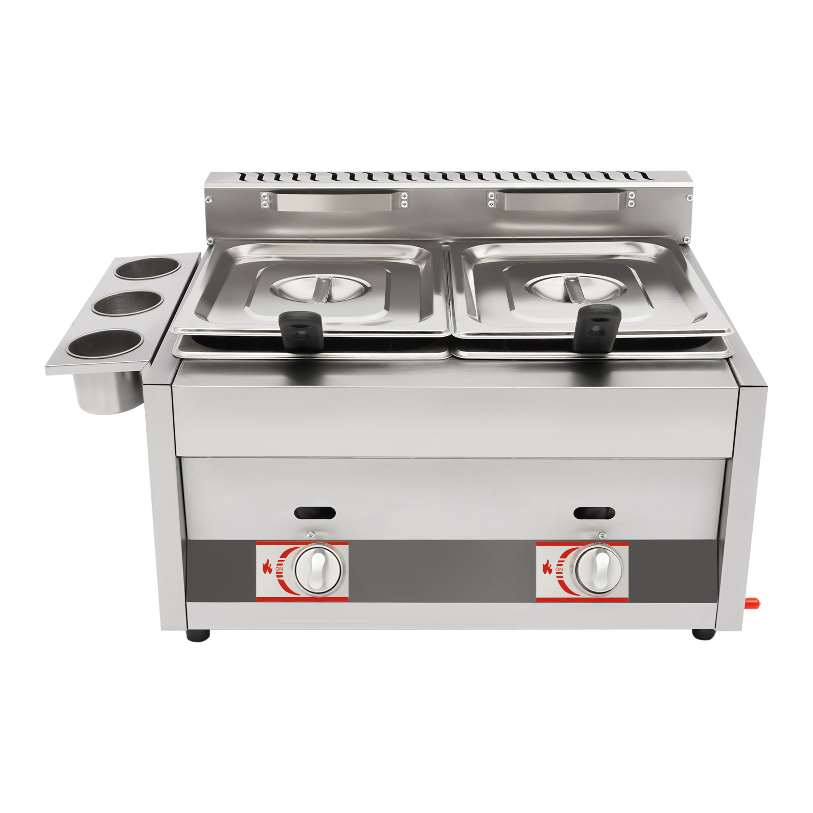 مقلاة عميقة تجارية بخزانين 430 - مراجعة Deep Fryer Stainless وسعره