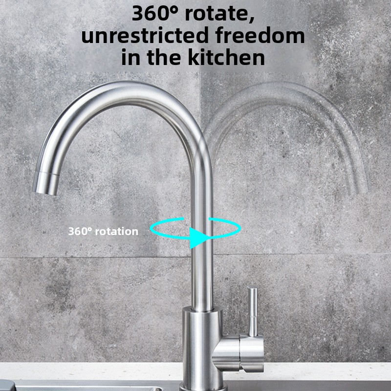 صنبور مطبخ من الفولاذ المقاوم  - مراجعة Kitchen Appliances Germany وسعره