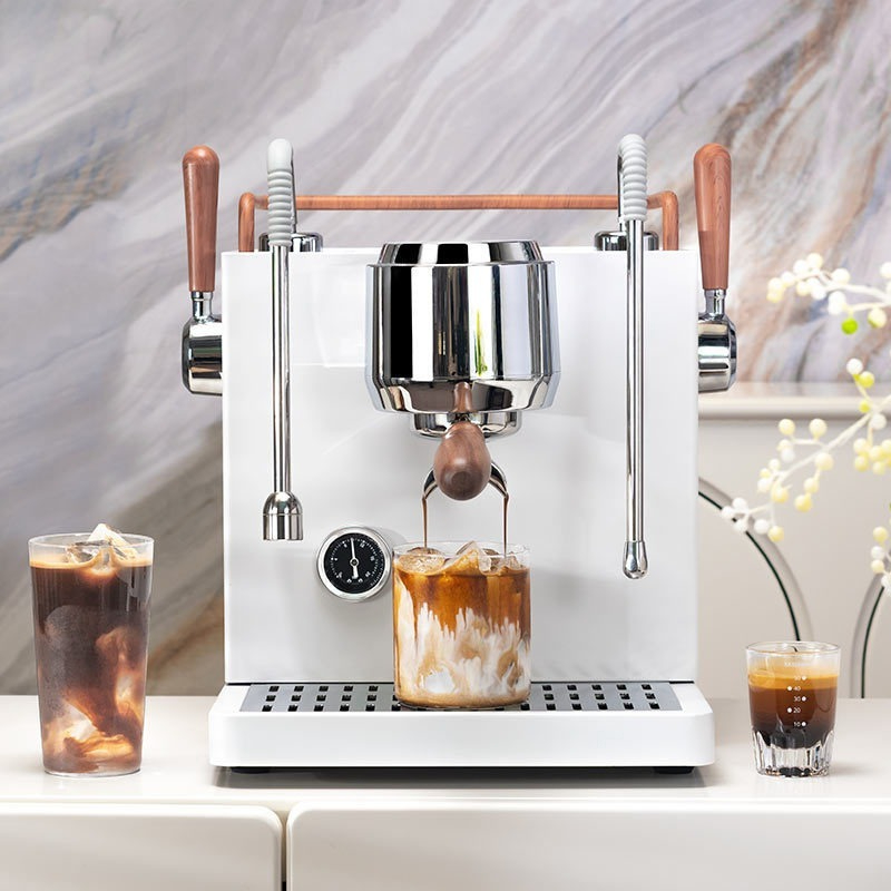 ماكينة قهوة إسبريسو جديدة [تجا - مراجعة Espresso Machine Semi Auto وسعره