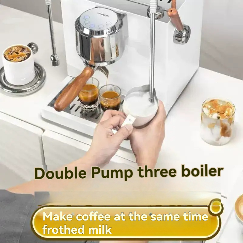 ماكينة قهوة إسبريسو جديدة [تجا - مراجعة Espresso Machine Semi Auto وسعره
