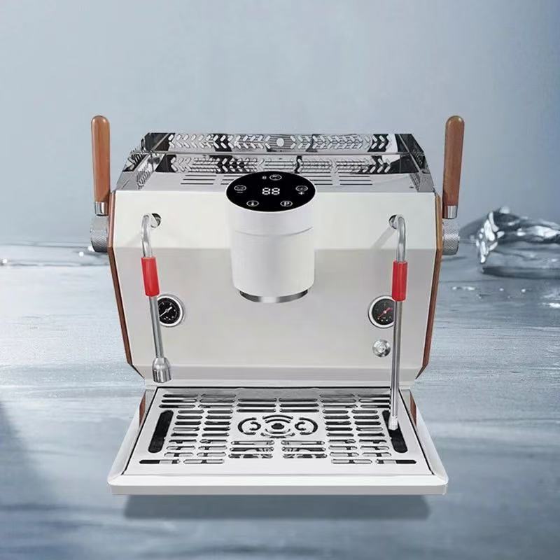 ماكينة إسبريسو وكابتشينو كهربا - مراجعة Espresso Machine Semi Auto وسعره