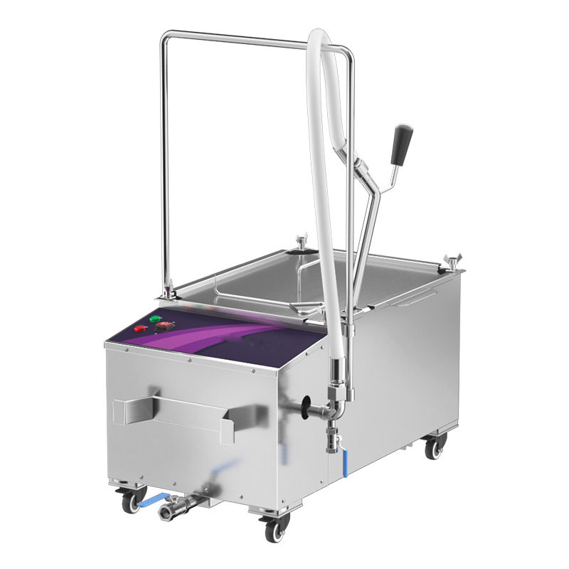 عربة تصفية زيت الطهي المتنقلة  - مراجعة Deep Fryer Stainless وسعره
