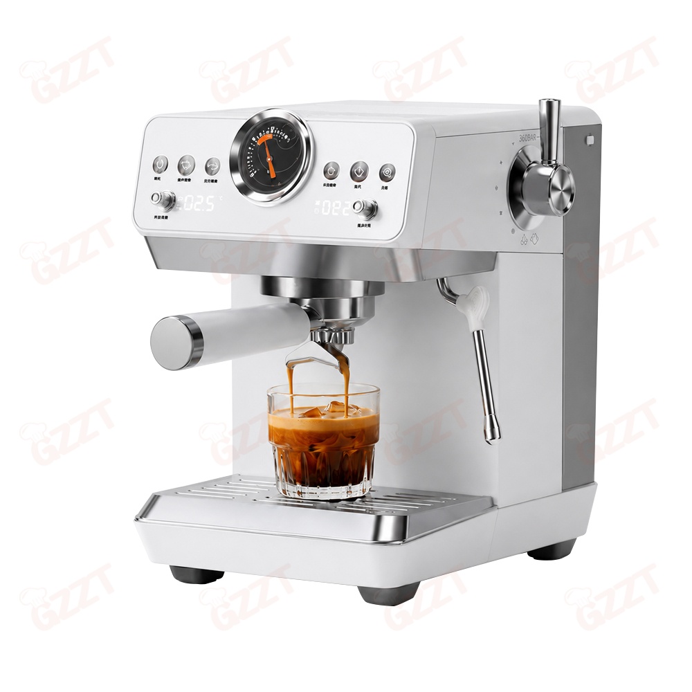 ماكينة قهوة إسبريسو شبه أوتوما - مراجعة Espresso Machine Semi Auto وسعره
