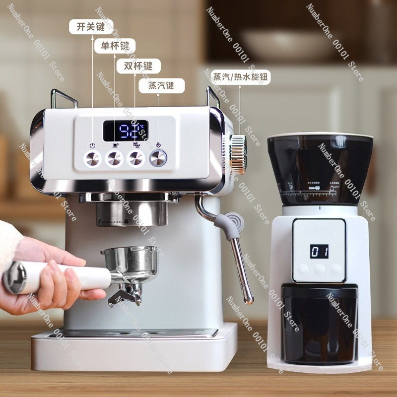 ماكينة إسبريسو شبه أوتوماتيكية - مراجعة Espresso Machine Semi Auto وسعره
