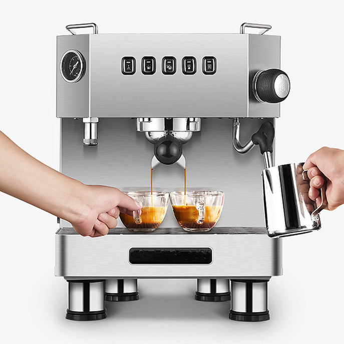 الكلاسيكية الإيطالية شبه السيا - مراجعة Espresso Machine Semi Auto وسعره