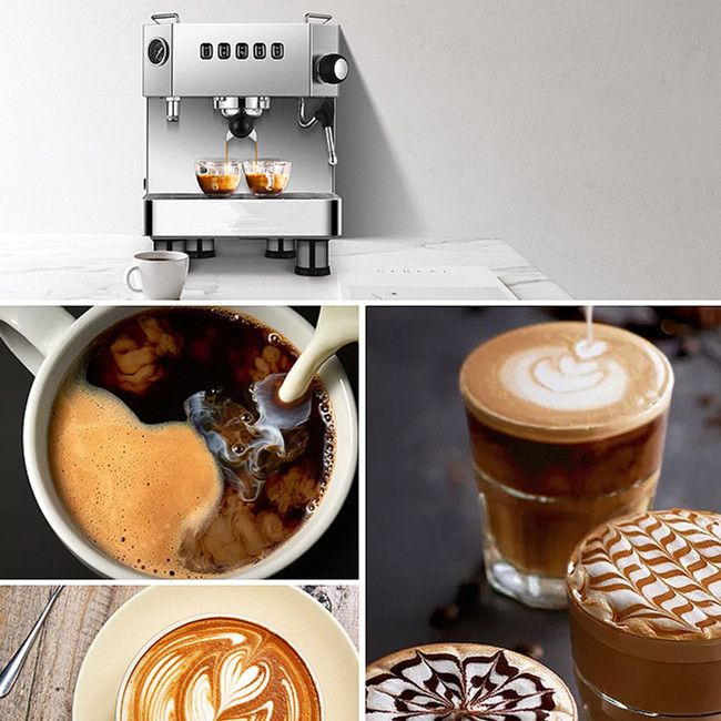 الكلاسيكية الإيطالية شبه السيا - مراجعة Espresso Machine Semi Auto وسعره