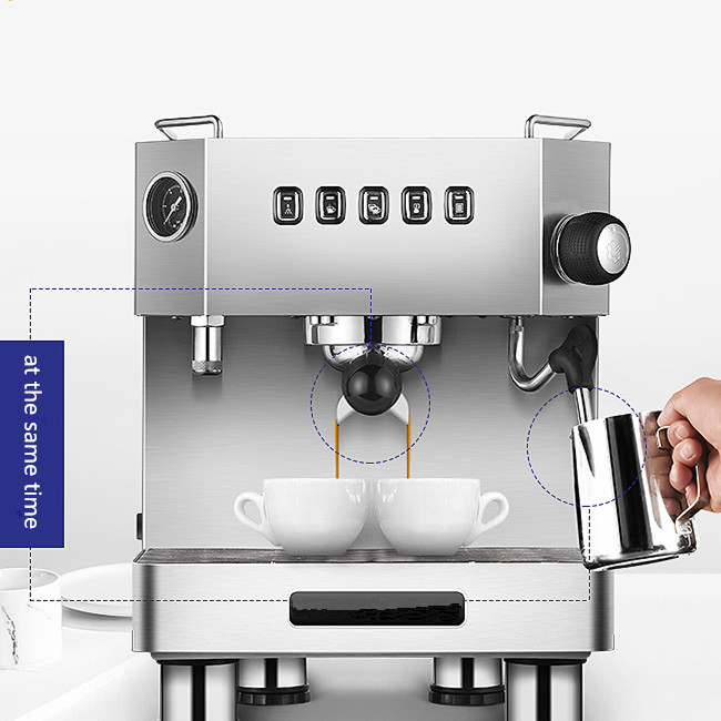 الكلاسيكية الإيطالية شبه السيا - مراجعة Espresso Machine Semi Auto وسعره
