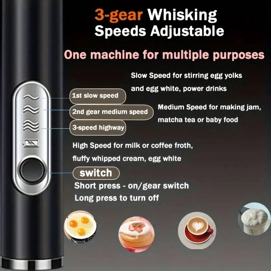 خلاط كهربائي محمول، خفاقة بيض، - مراجعة Kitchen Appliances Germany وسعره