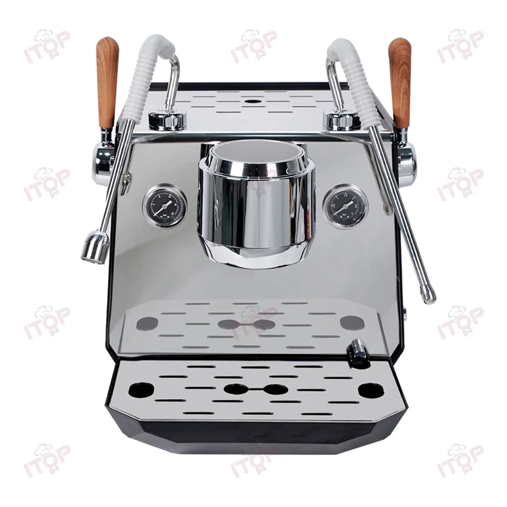 ماكينة قهوة إسبريسو تجارية شبه - مراجعة Espresso Machine Semi Auto وسعره