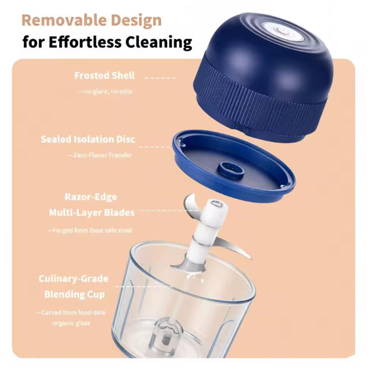 قطعة واحدة: مفرمة ثوم كهربائية - مراجعة Kitchen Appliances Germany وسعره