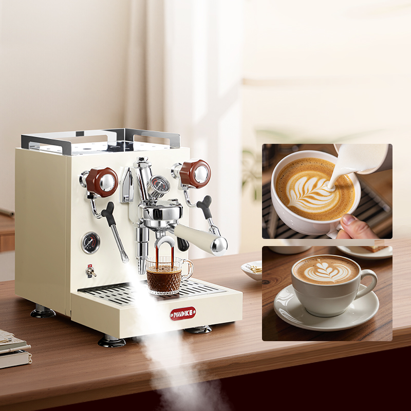 ماكينة صنع القهوة ذات الغلاية  - مراجعة Espresso Machine Semi Auto وسعره