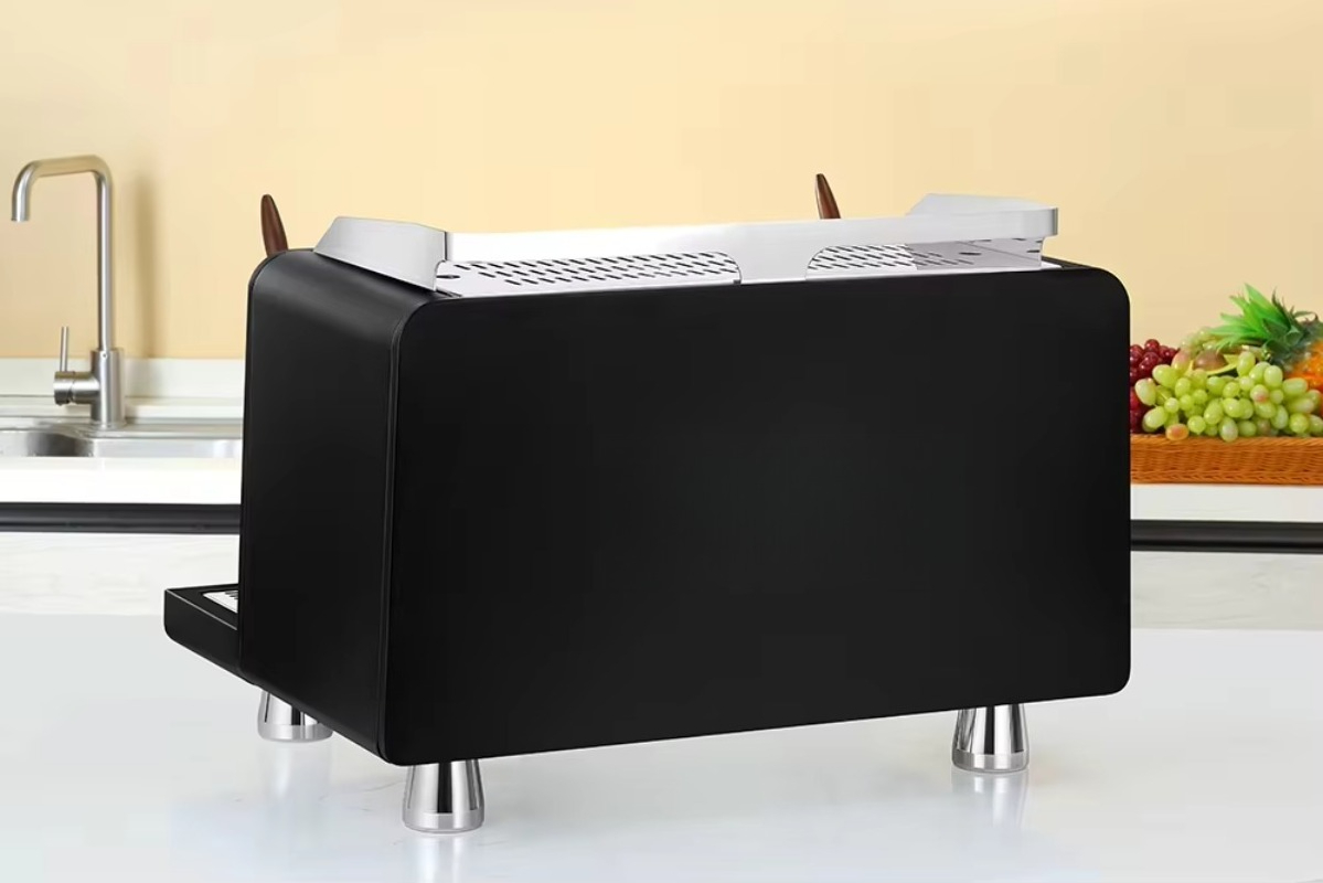 ماكينة إسبريسو تجارية شبه أوتو - مراجعة Espresso Machine Semi Auto وسعره