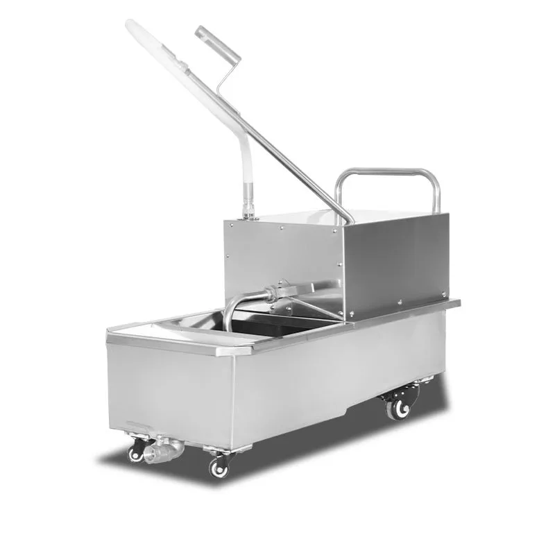 عربة تصفية زيت الطهي المتنقلة  - مراجعة Deep Fryer Stainless وسعره