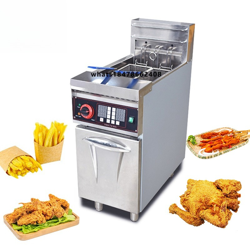 مقلاة كهربائية مزدوجة الخزان م - مراجعة Deep Fryer Stainless وسعره